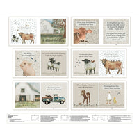 Beautiful Day Fabric Book Panel to Sew - QuiltGirls®