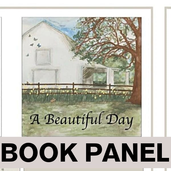 Beautiful Day Fabric Book Panel to Sew - QuiltGirls®