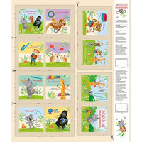 Musical Instuments Fabric Book Panel to Sew - QuiltGirls®