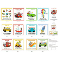 Let's Take a Ride Fabric Book Panel to Sew - QuiltGirls®