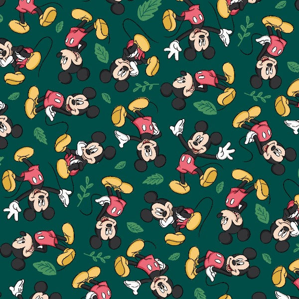 Mickey Traditional Fall Fabric to sew - QuiltGirls®