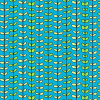BLU House on the Hill Leaf Stripe Turquoise Fabric to sew - QuiltGirls®