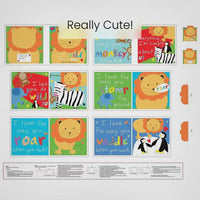 I'm Wild About You Fabric Book Panel to sew - QuiltGirls®