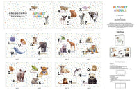 Alphabet Animals Fabric Book Panel to Sew - QuiltGirls®
