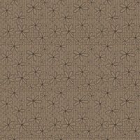 BRN Basic Hugs Brown Floral Fabric to sew - QuiltGirls®