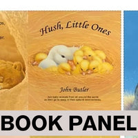 Hush Little Ones Fabric Book Panel to Sew - QuiltGirls®