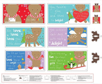 Our Little Deer Fabric Book Panel to Sew - QuiltGirls®