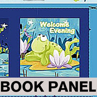 
              Susybee's Welcome Evening Fabric Book Panel to sew - QuiltGirls®
            