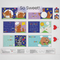 I Love You To the Moon and Back Fabric Book Panel to sew - QuiltGirls®