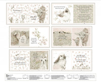 You Are Loved Fabric Book Panel to Sew - QuiltGirls®