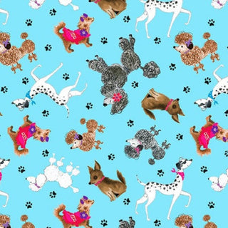 Bella Donna Dog Toss Fabric to sew - QuiltGirls®