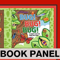 
              Bug, Bug, Bug Fabric Book Panel to Sew - QuiltGirls®
            