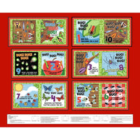 
              Bug, Bug, Bug Fabric Book Panel to Sew - QuiltGirls®
            