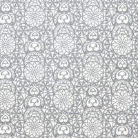 (Remnant 18") GRY Lintu Rosetti Gray Fabric to sew - QuiltGirls®