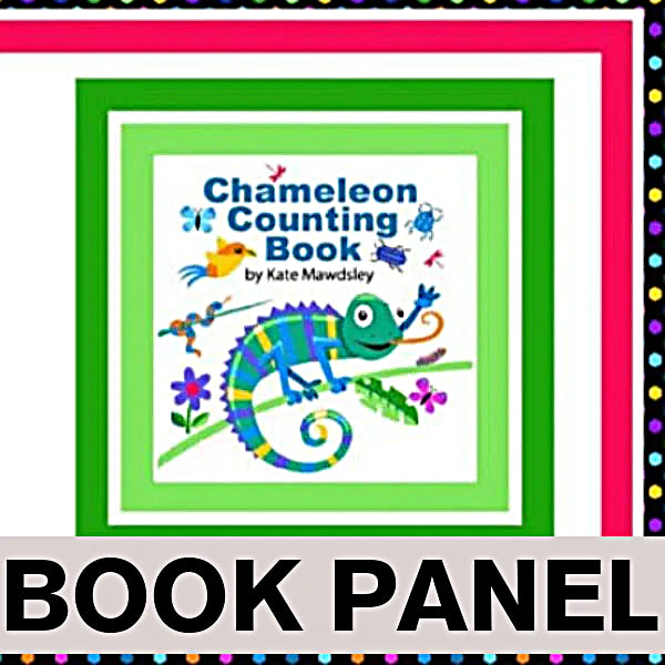 Chameleon Counting Fabric Book Panel to Sew - QuiltGirls®