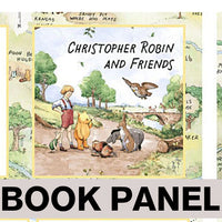 
              Christopher Robin and Friends Fabric Book Panel to Sew - QuiltGirls®
            