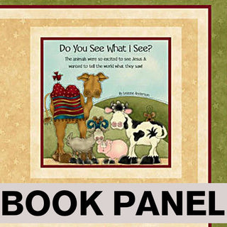 Do You See What I See? Fabric Book Panel to Sew - QuiltGirls®