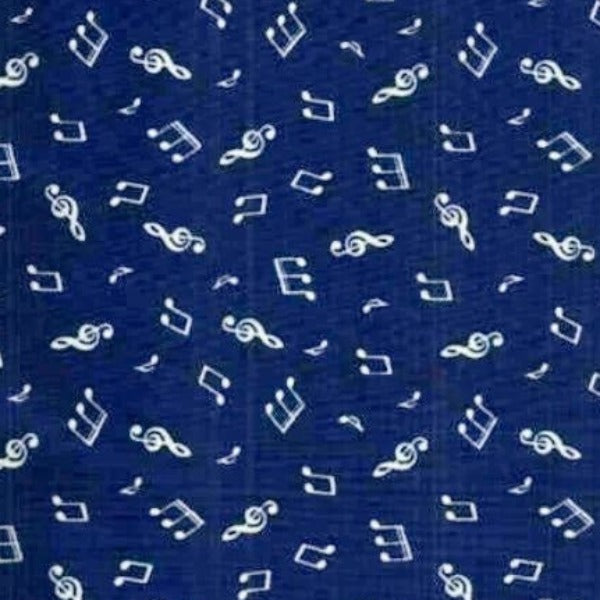 BLU Days Gone By Music Notes Fabric to sew - QuiltGirls®