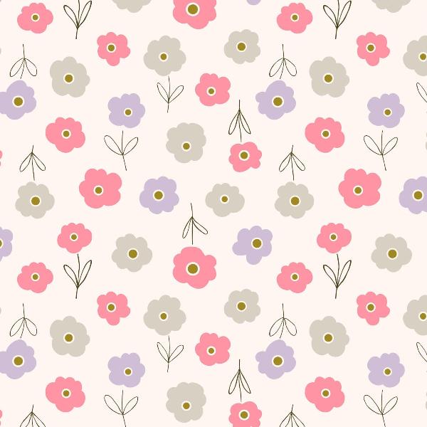 PNK Gardenwatch Simplicity Flower Fabric to sew - QuiltGirls®