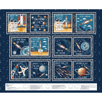 
              Exploring the Milky Way Fabric Book Panel to Sew - QuiltGirls®
            