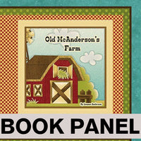 
              Old McAnderson's Farm Fabric Book Panel to Sew - QuiltGirls®
            
