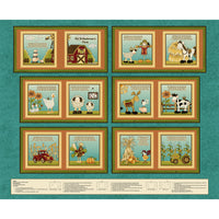 
              Old McAnderson's Farm Fabric Book Panel to Sew - QuiltGirls®
            