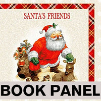 
              Santa's Friends Fabric Book Panel to Sew - QuiltGirls®
            