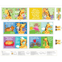 
              Silly Zoo Fabric Book Panel to sew - QuiltGirls®
            
