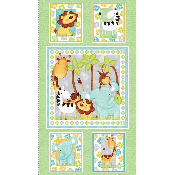 Sweet Safari Fabric Panel to Sew (Copy) - QuiltGirls®