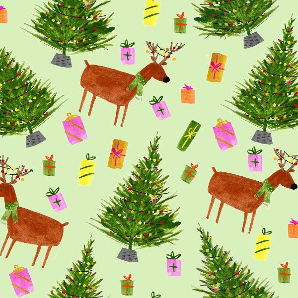 Dashing Reindeer Fabric to Sew - QuiltGirls®