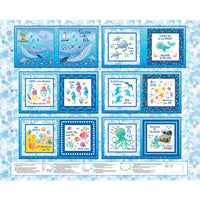 
              Swim with Me Fabric Book Panel to Sew - QuiltGirls®
            