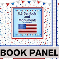 
              US Symbols and Monuments Fabric Book Panel to Sew - QuiltGirls®
            