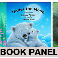 
              Under the Moon Fabric Book Panel to Sew Book Panel (35’’x44’’) Cotton Fabric
            