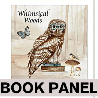 Whimsical Woods Fabric Book Panel to Sew - QuiltGirls®