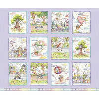Whiskerville Fabric Panel to sew - QuiltGirls®