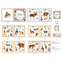 
              Who Lives in the Woods Fabric Book Panel to Sew - QuiltGirls®
            