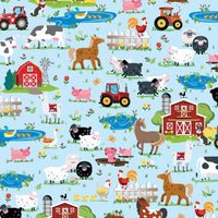 Barnyard Rules Scenic Fabric to sew - QuiltGirls®