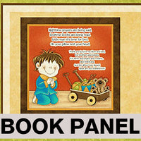 
              Rest Your Head Little Boy Fabric Book Panel to Sew - QuiltGirls®
            