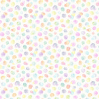 WHT Whiskerville Spotty Dots on White Fabric to sew