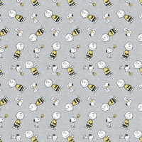 
              (Remnant 18") Snoopy and Charlie Brown Fabric to sew - QuiltGirls®
            
