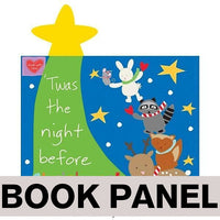 Twas The Night Before Christmas Fabric Book Panel to Sew - QuiltGirls®