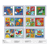 Alpha-Babies Fabric Book Panel to Sew - QuiltGirls®