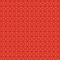 RED Basic Hugs Red/Orange Hexagon Fabric to sew - QuiltGirls®