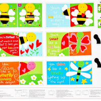Bee-cause I Love You Fabric Book Panel to sew - QuiltGirls®