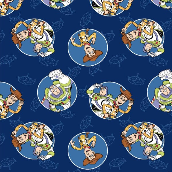 Buzz and Woody Badges Fabric to sew - QuiltGirls®