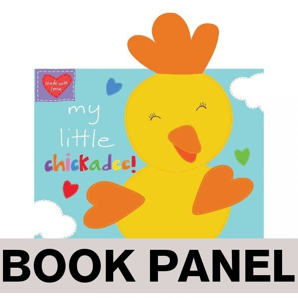 My Little Chickadee Fabric Book Panel to sew - QuiltGirls®
