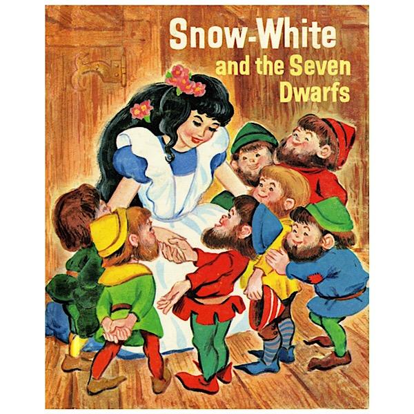 Vintage Looking Snow White Quilt Panel to sew - QuiltGirls®