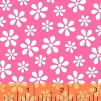 PNK Windham Basics Pink Floral Fabric to sew - QuiltGirls®