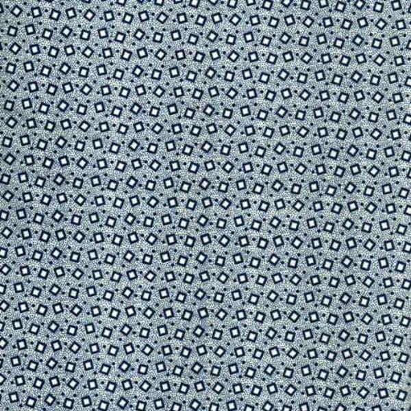 BLU Days Gone By Blue Squares Fabric to sew - QuiltGirls®