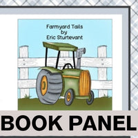 
              Farmyard Tails Fabric Book Panel to sew - QuiltGirls®
            